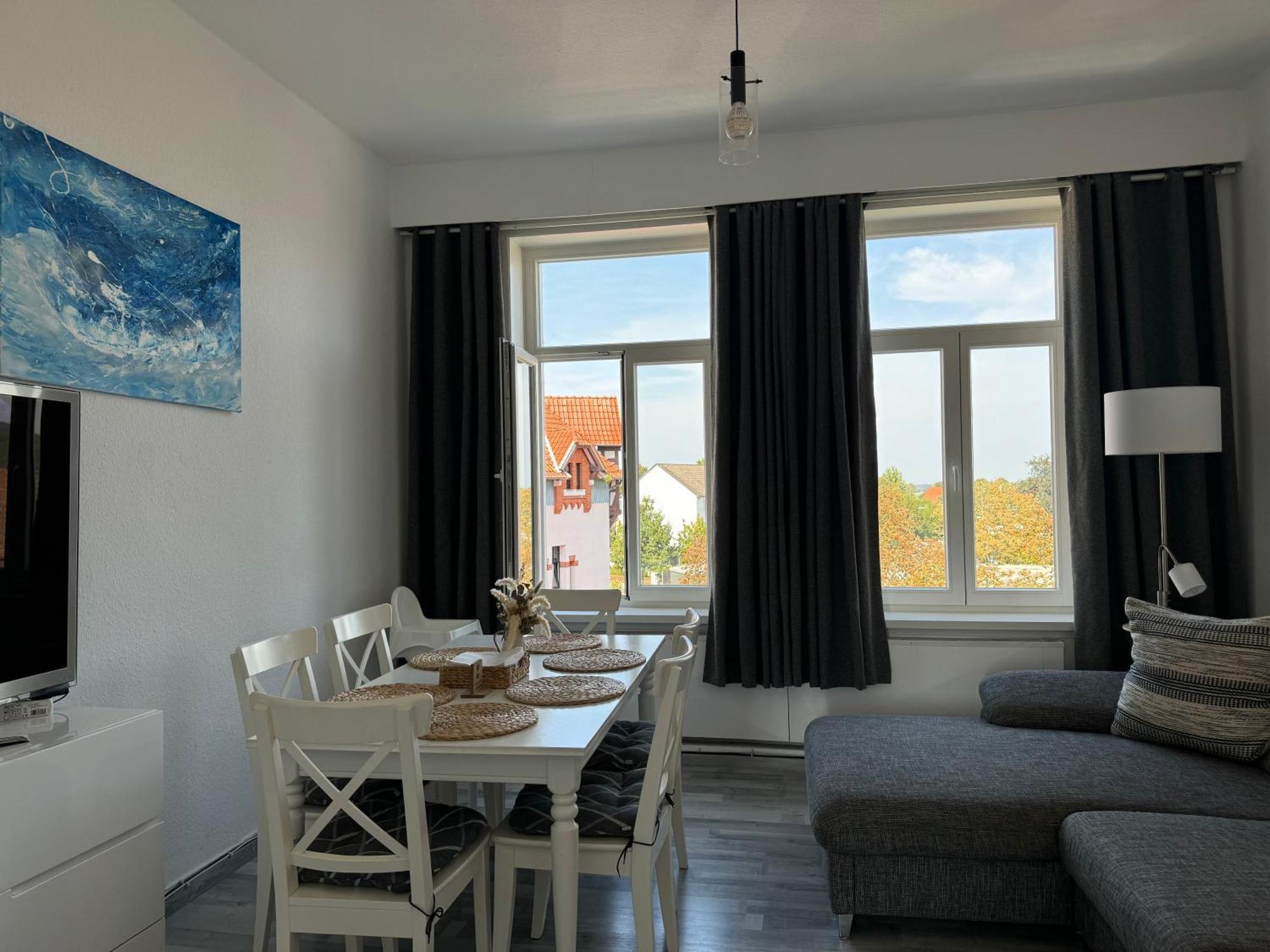 Moderne 4 Zimmer Apartment Mit Bergblick Stadtzentrum Contactless Check-In Gehrden  Exteriér fotografie